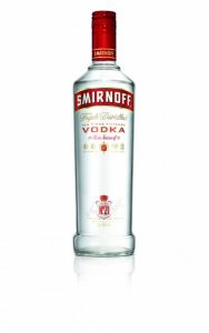 Smirnoff actualiza su botella 3 Nuevo diseño de botella para Smirnoff